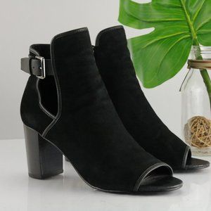 Donald J Pliner Itara Dress Bootie Black Suede